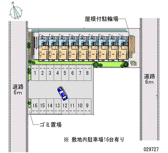 ★手数料０円★中頭郡中城村南上原　月極駐車場（LP）